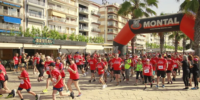 Blanes a punt per a la 9a Oncolliga’t en Marxa, la caminada popular de 8 km per lluitar contra el càncer