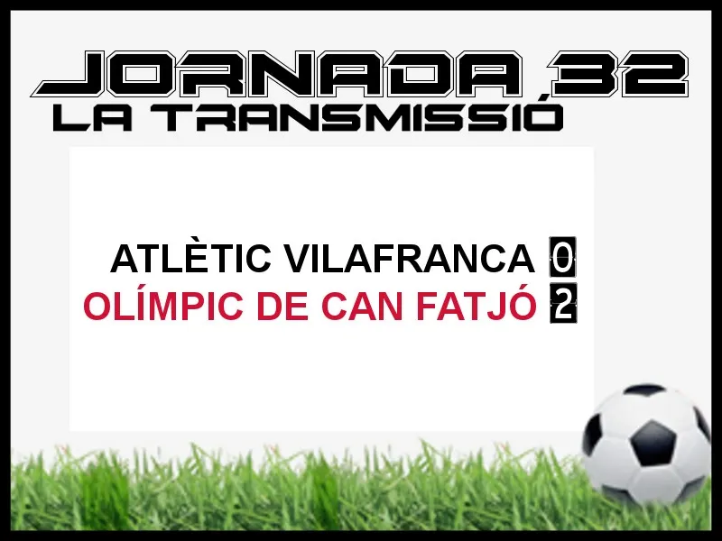 A PEU DE CAMP - JORNADA 32 dissabte