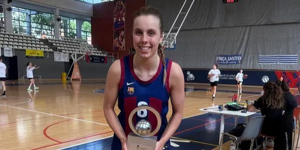 Natàlia Fanjul es proclama campiona de lliga de Copa Catalunya amb el FC Barcelona – CB Santfeliu 'B'