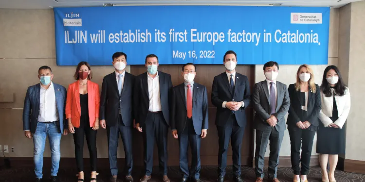 Una empresa sud-coreana de components de bateries invertirà 600 milions d’euros a Mont-roig