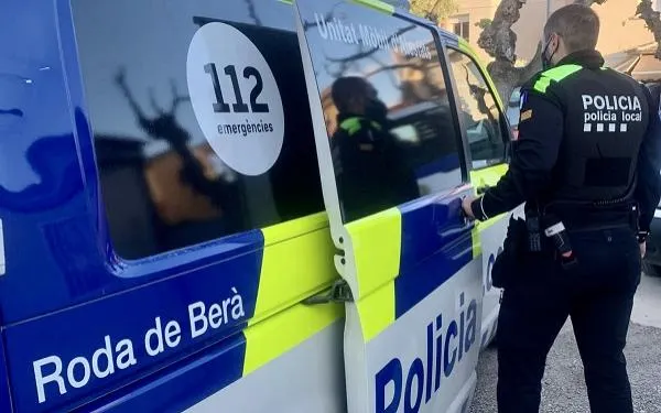 La Policia Local de Roda de Berà deté dues persones en 24 hores per presumptes delictes de violència