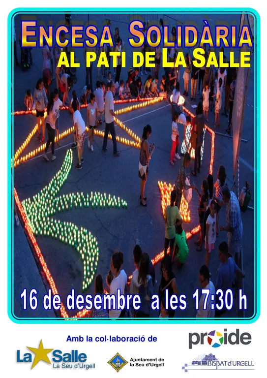 La Salle la Seu organitza l'Encesa Solidària