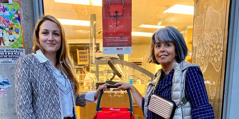 La nova campanya comercial de Caldes regala un carro de la compra a canvi de tiquets per valor de 100 euros