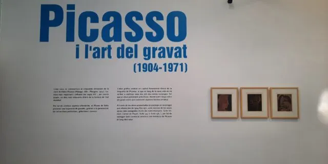 Picasso arriba al Museu de Valls amb una exposició de l’art del gravat