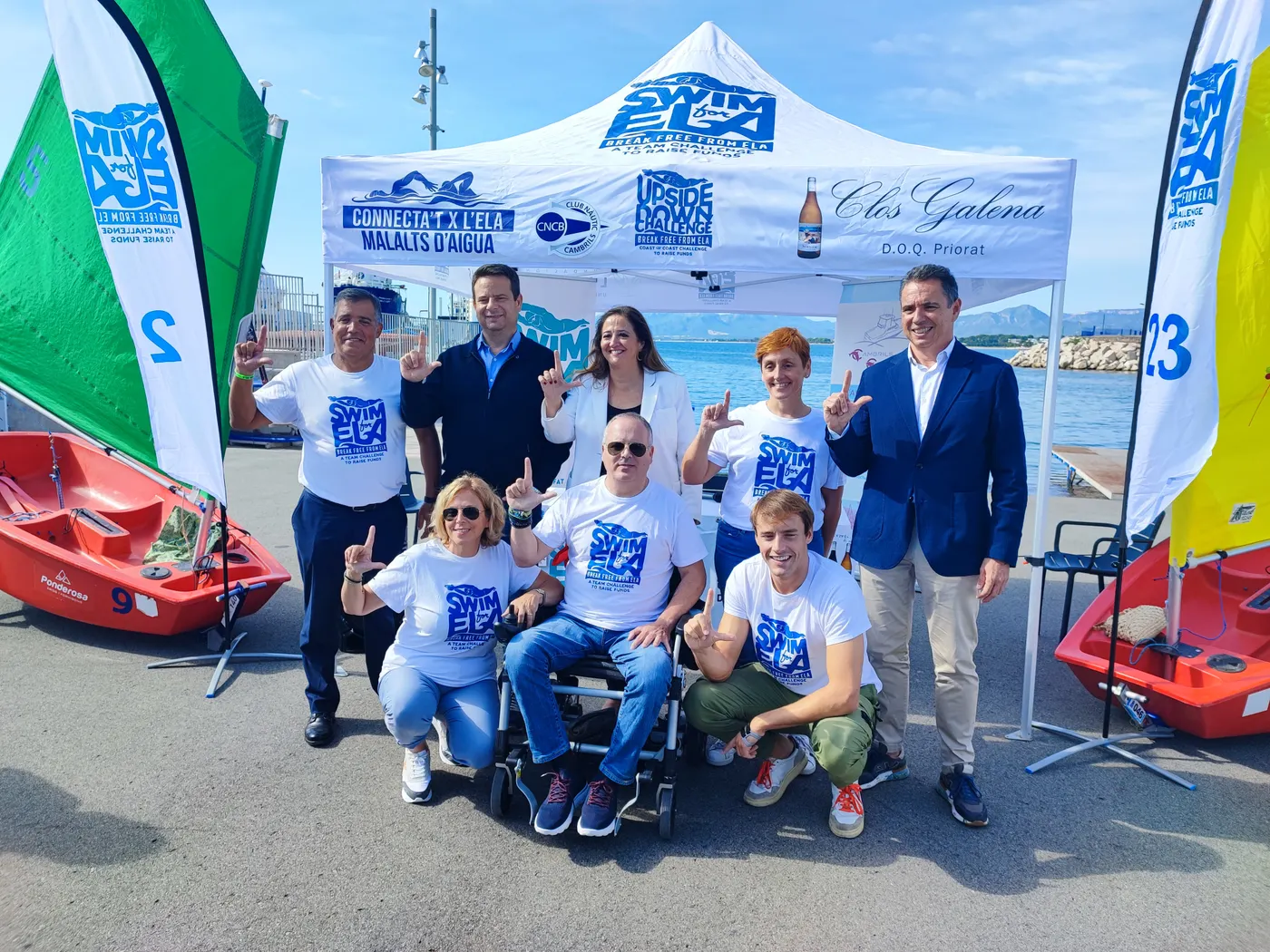 Neix l’associació “Swim for ELA” per donar visibilitat i ajudar en la investigació de la malaltia