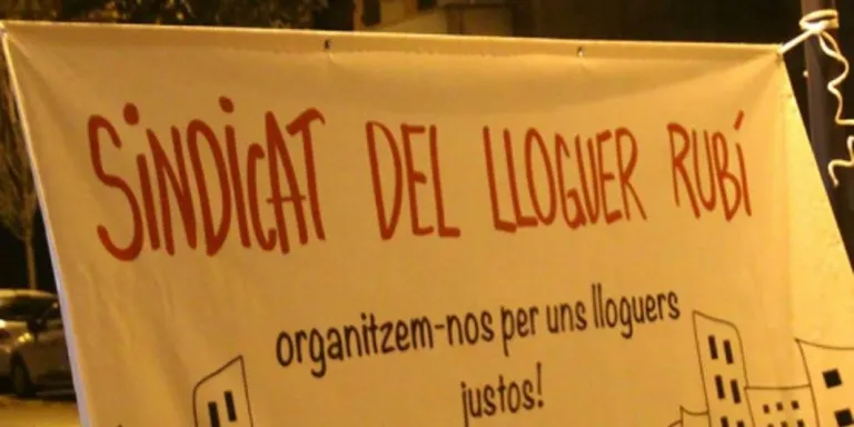 El Sindicat del Lloguer de Rubí continua exigint la negociació col.lectiva amb els fons voltor