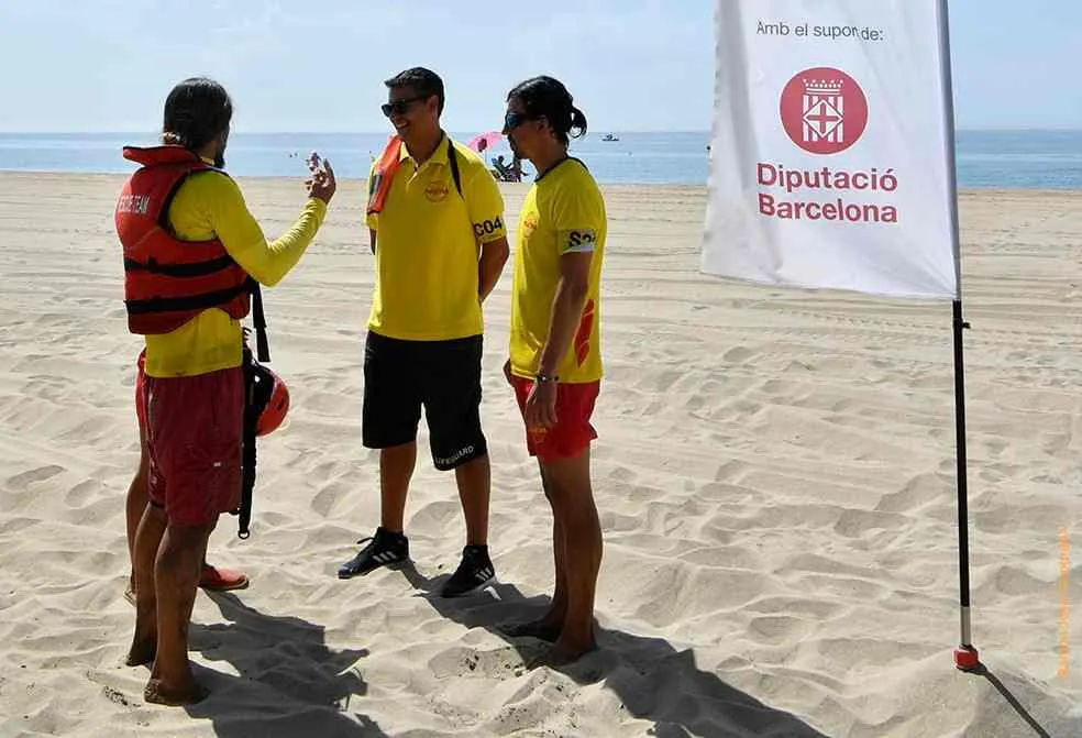 Pineda rebrà suport de la Diputació de Barcelona per al servei de salvament i socorrisme a les platges