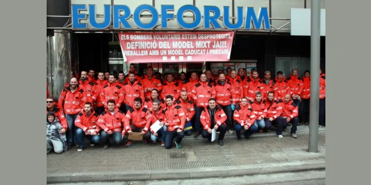Els caps de Bombers Voluntaris de l'Alt Urgell fan efectiva la seva renúncia