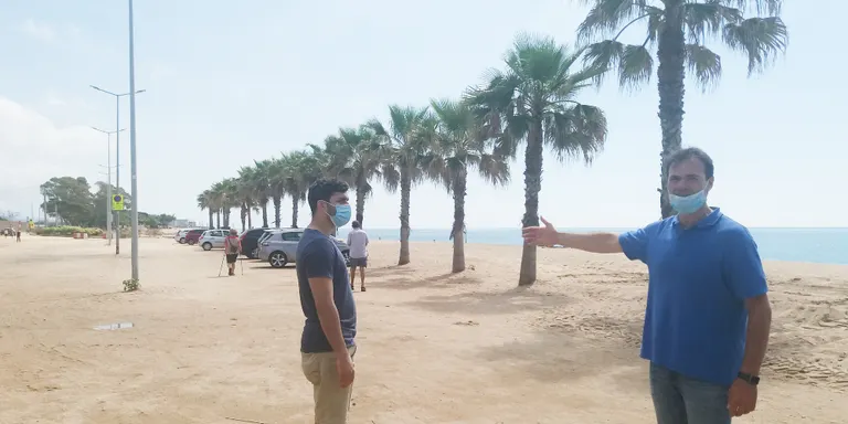 Pineda En Comú proposa habilitar un camí per a passejar des la platja dels Pescadors fins la platja dels Pins