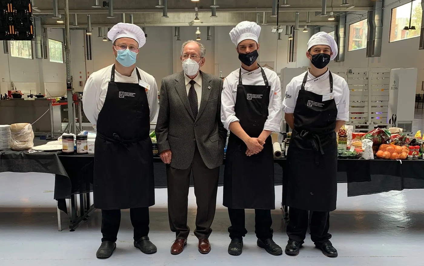 Joan Zamorano, de l’Escola d’Hoteleria de Cambrils, competeix a la final del ‘màster xef’ d’alumnes catalans