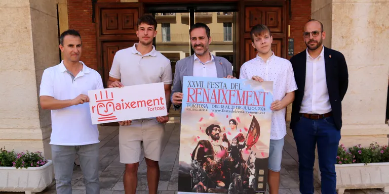 L'alcalde de Molins de Rei, Xavi Paz, pregoner de la Festa del Renaixement de Tortosa