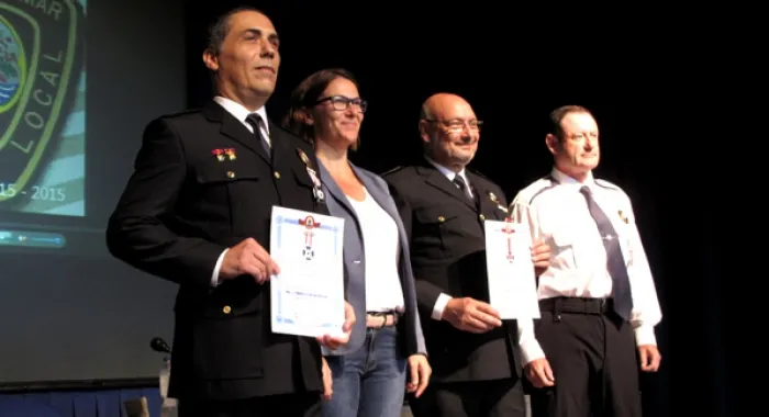Antonio MarÃn, Sebastià Górriz i Miquel Garcia han rebut un reconeixmeent pels seus anys de serv