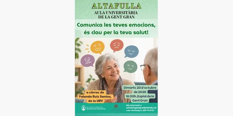 Altafulla inicia un nou curs de l’Aula Universitària de la Gent Gran