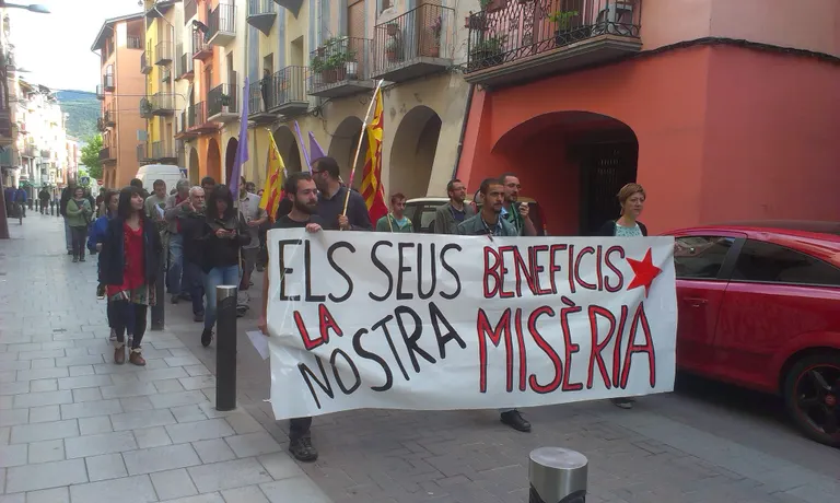 Jornada reivindicativa a la Seu amb motiu de l'1 de maig