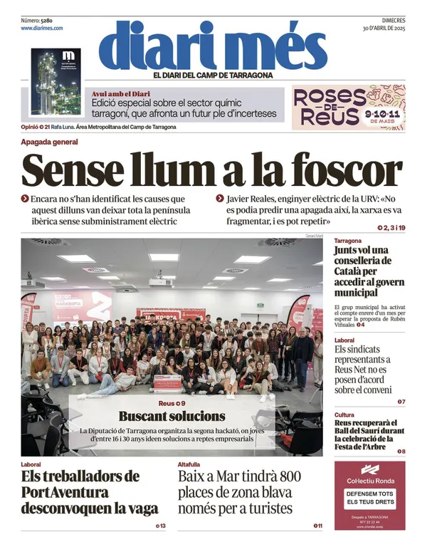 Cop d'ull als diaris d'aquest dimecres 30 d'abril