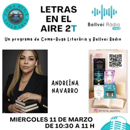 LETRAS EN EL AIRE, UN PROGRAMA DE COMA-RRUGA LITERARIA - episode art