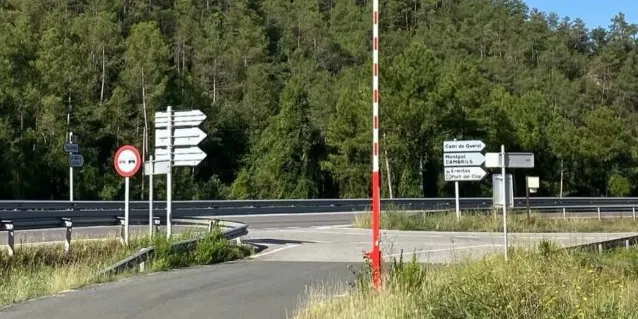 Tancat fins a nou avís l’accés a la Ribera Salada davant l’elevat risc d’incendi