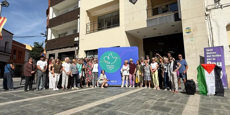 Sant Quirze alça la veu en el Dia Internacional de la Pau