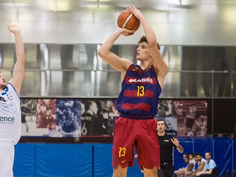 Sergi Martínez milita ara al B del Barça, però entrena habitualment amb el primer equip / Foto: Ser