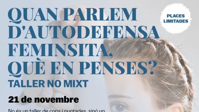 Taller d’Autodefensa Feminista a Castellterçol