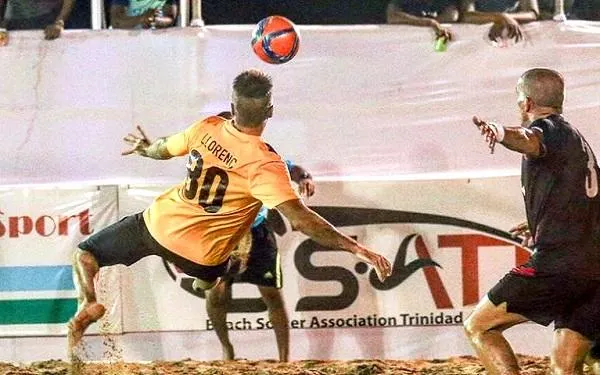 Llorenç Gómez aconsegueix el triplet al VII Campionat de Tobago de Futbol Platja