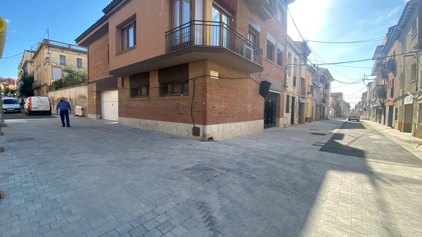 Els carrers Rector Alemany i Sant Pau es reobren al trànsit coincidint amb la festa major