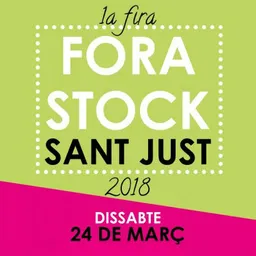 Entrevistes de la Justa del 22/3/2018 — Fira Fora Stock a Sant Just: descomptes >50%, 16 comerços i dinamització del comerç local al Mercat Municipal - episode art