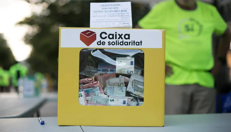 La ciutadania de Caldes ha contribuït amb 8.000 euros a la Caixa de Solidaritat per als represaliats independentistes