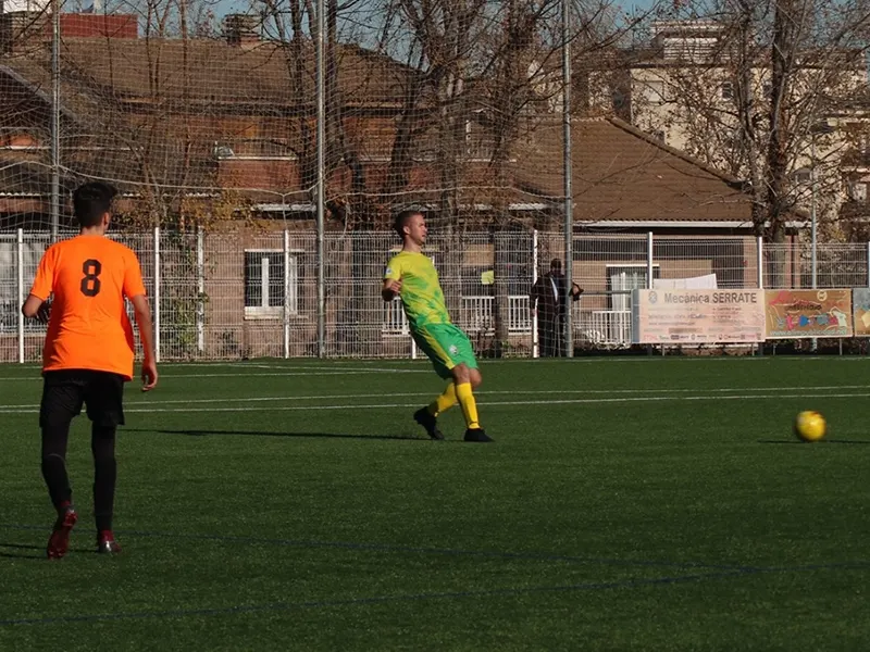 Àlex Alcover es va estrenar amb l'Olímpic Can Fatjó / Foto: JM Villena