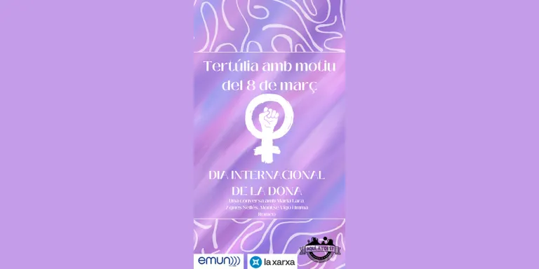 Tertúlia en motiu del 8M