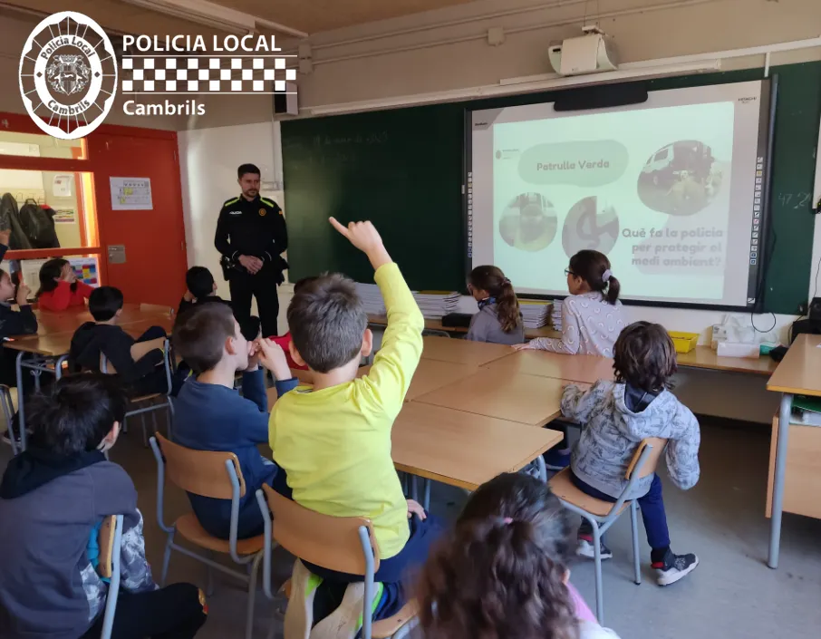 La Policia de Cambrils parlarà sobre medi ambient i civisme als centres educatius del municipi