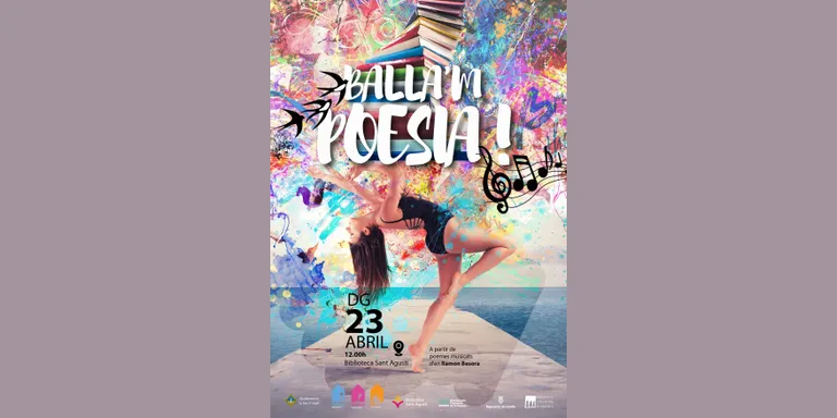 'Balla'm poesia', espectacle de dansa, música i arts plàstiques amb poemes de Ramon Besora aquest Sant Jordi a la Seu d'Urgell
