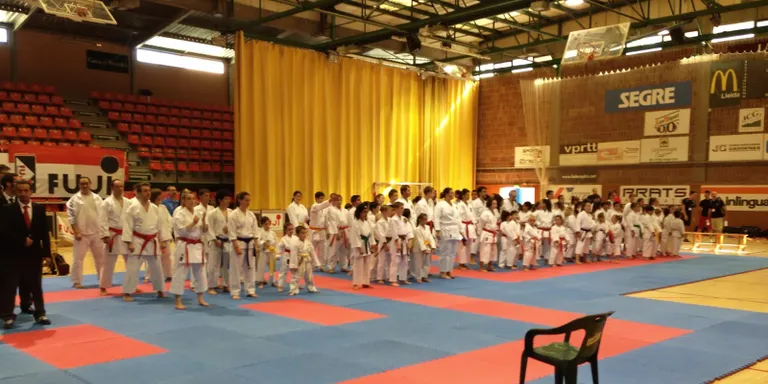Alta participació al Campionat Internacional de Karate Tradicional