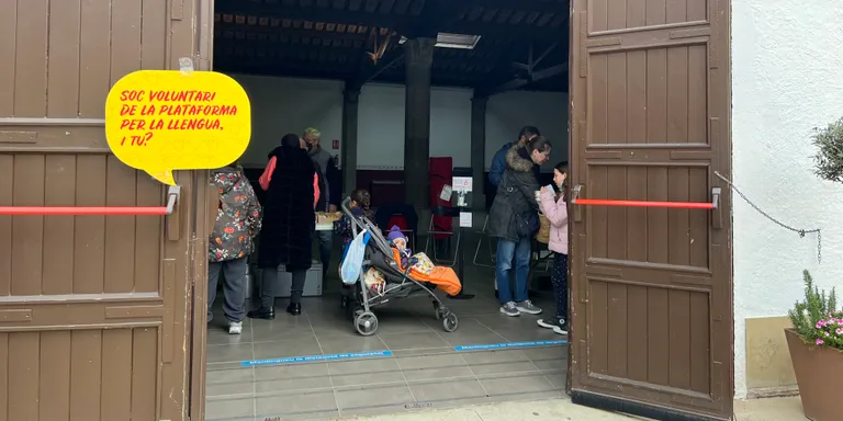 La Plataforma per la Llengua d'Arenys de Mar valora positivament l'assistència a la Xocolatada Popular