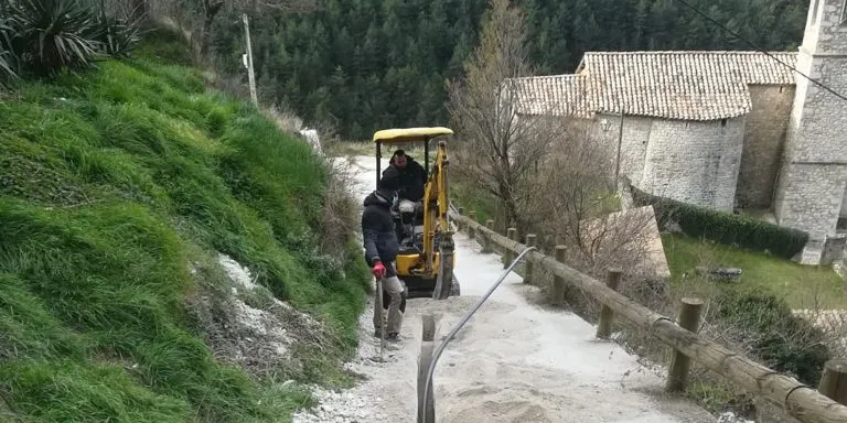 L'Ajuntament de La Coma renova la xarxa d'abastament d'aigua al nucli de la Pedra