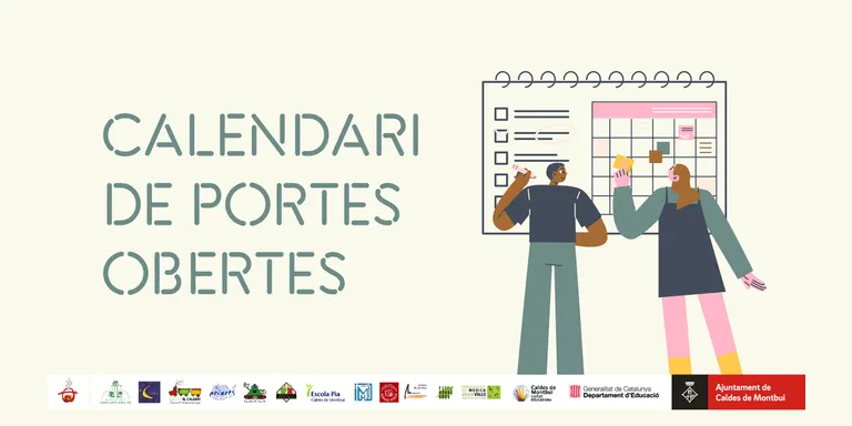 Les jornades de portes obertes dels centres educatius de Caldes ja tenen calendari