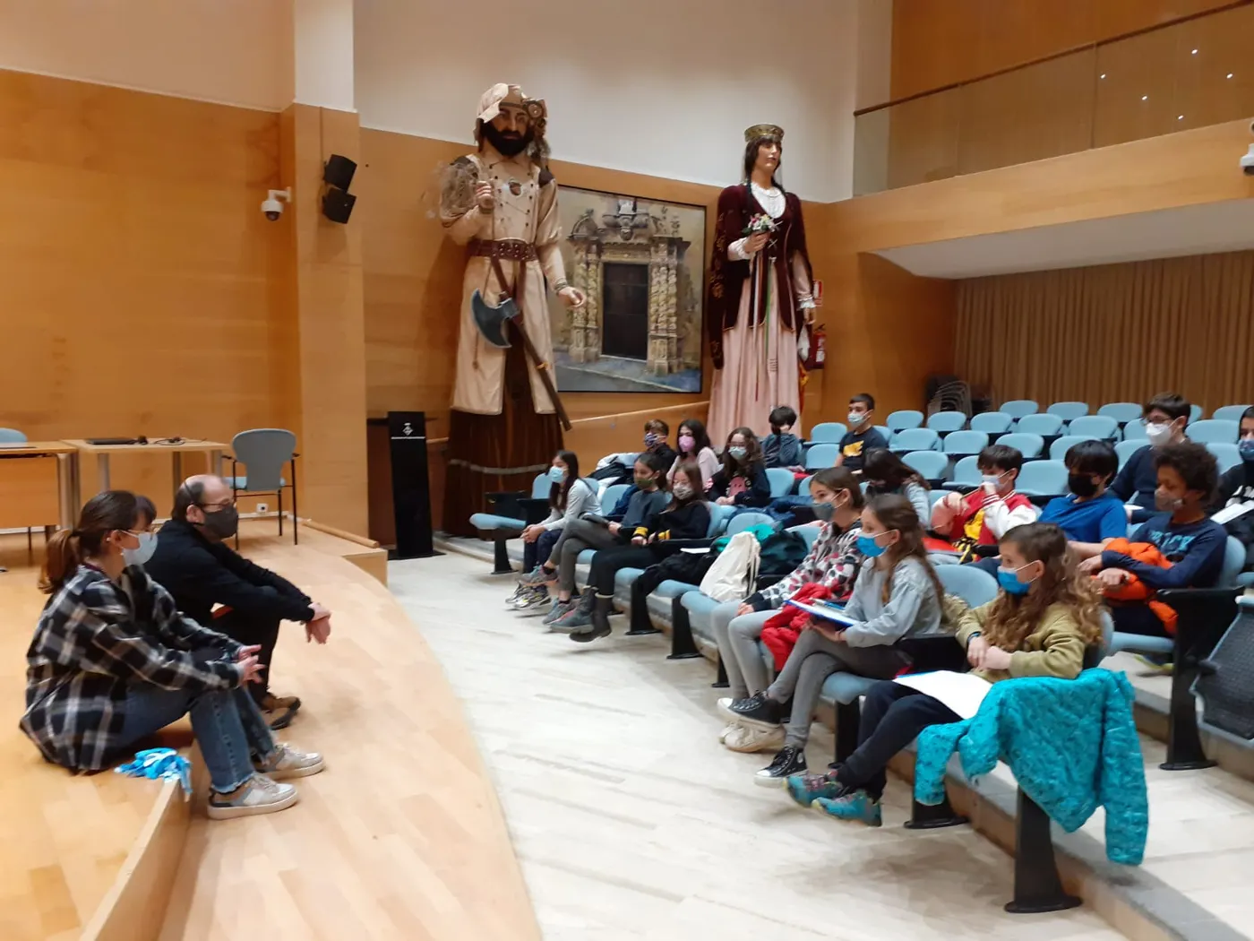 El Consell d'Infants de Caldes proposa incorporar senyals acústics als semàfors per a les persones cégues