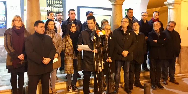 Concentració i manifest a Pineda de rebuig a "tota forma de maltractament " i pel nadó pinedenc a l'UCI