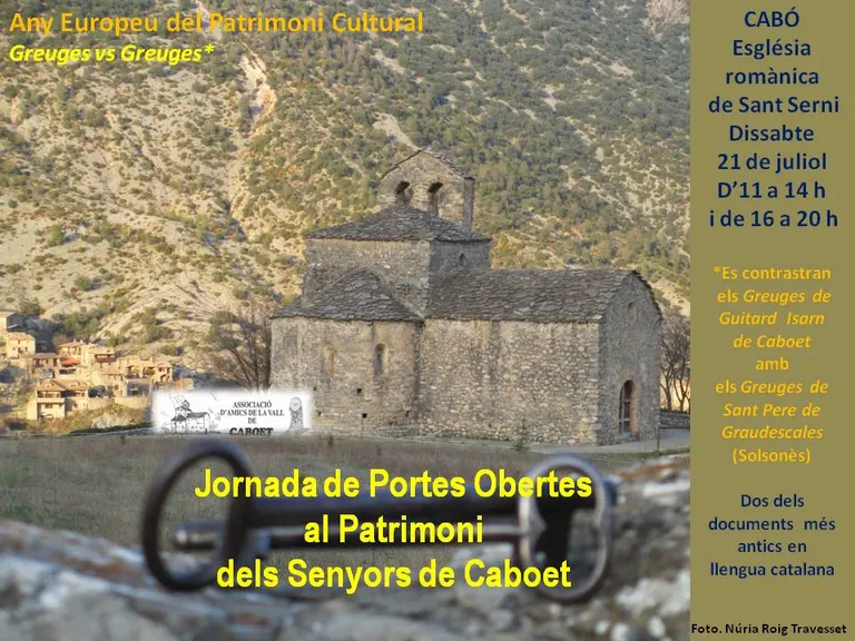 Nova jornada de portes obertes a Cabó per promocionar i difondre el patrimoni de la vall