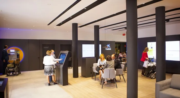 L'oficina de Caixabank de la part baixa obrirà demà les portes