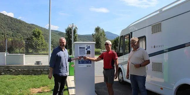 La Seu d'Urgell obre la nova àrea d'autocaravanes
