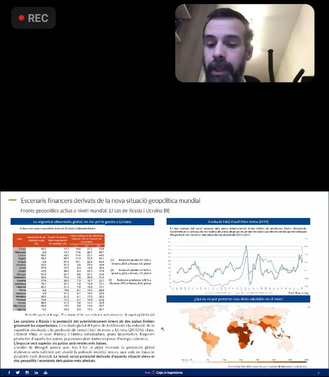 La Cambra Valls analitza en un webinar els escenaris financers