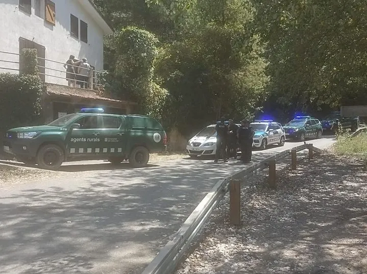 Incident al Pont del Clop amb un grup d'incívics que volia accedir a la Ribera Salada malgrat les restriccions
