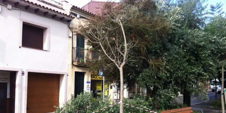 Leslie deixa ratxes de vent de 58 quilòmetres per hora a Vilassar de Mar