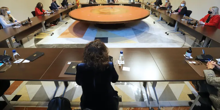 Aragonès informa els membres del Govern que ha arribat a un acord sobre pressupostos amb els comuns