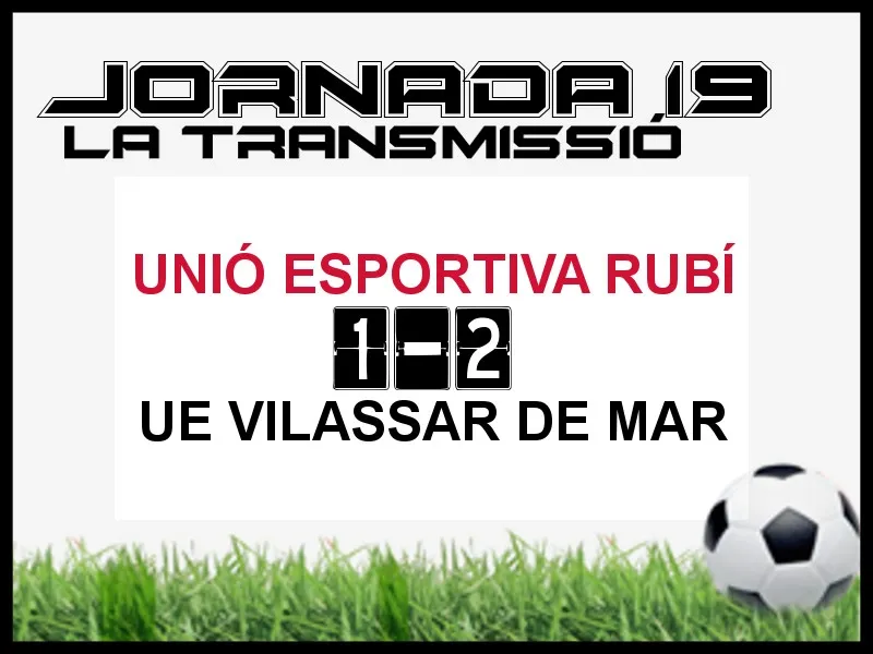 A PEU DE CAMP - JORNADA 19 - UE RUBÍ