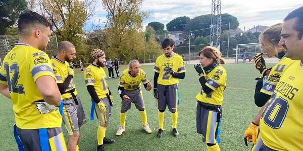 Doble derrota dels Lizards de Torredembarra en l’inici de la 2a fase de la Copa Catalana de Futbol Flag