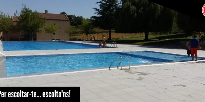 La piscina municipal de Castellterçol reobrirà el 14 de juny amb millores a les instal·lacions