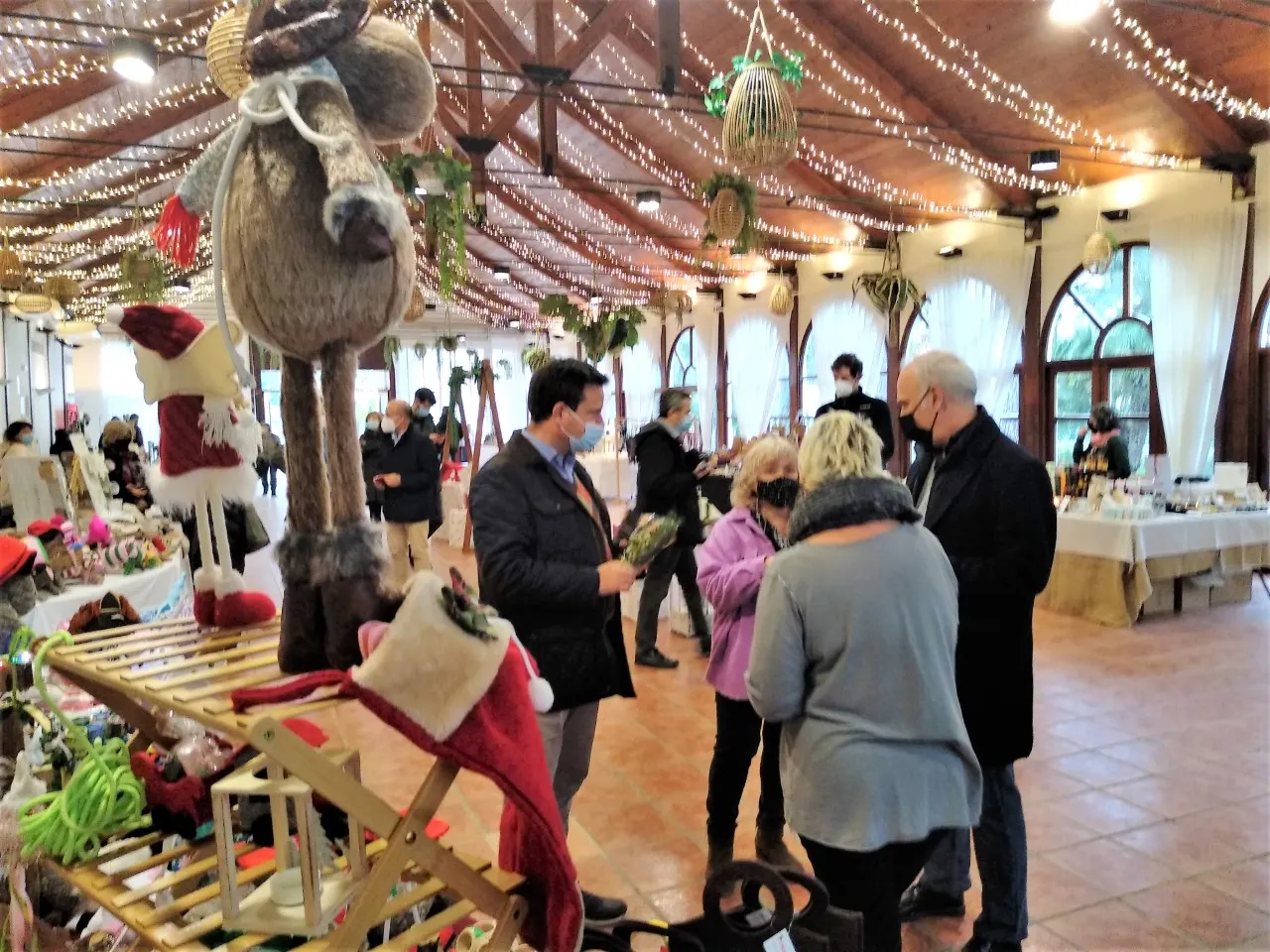 El Parc Samà torna a engalanar-se de Nadal amb el ‘Christmas Garden Market’