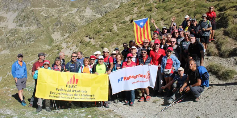 Èxit de participació a la 9a edició de la Trobada Senderista Transfronterera dels Pirineus
